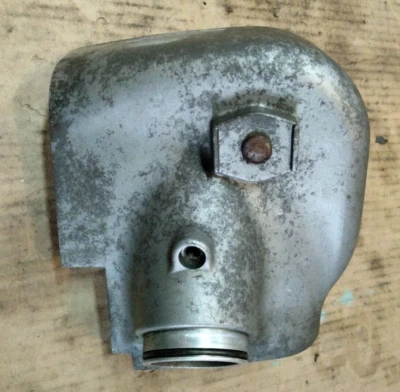 BMW Airhead lado izquierdo filtro de aire cámara cubierta caja motor R75 R90 R100 R60 R80 Foto 1 de 4