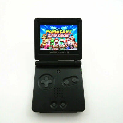 Black 5 Segment Backlight iPS V2 LCD Screen Game Boy Advance GBA SP Console - Image 1 of 4
