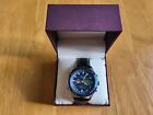 Accurist Skymaster Mens Watch with Black Leather Strap 7112