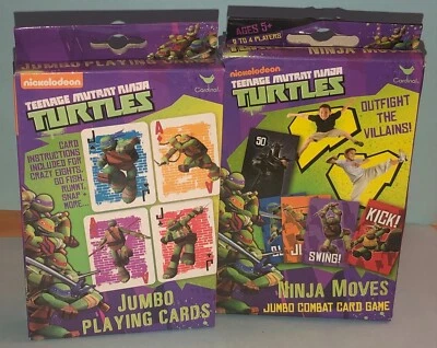 Juego de cartas y combate Teenage Mutant Ninja Turtles Jumbo 2013 Cardinal Foto 1 de 3