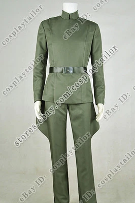 Star Wars Imperial Stormtrooper Officer Admiral Cosplay Costume Green Version - Photo 1/4