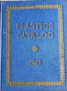 RARE 1945 Plastics Catalog The 1943 Encyclopedia of Plastics Hardcover Trade Book - Bild 1 von 24