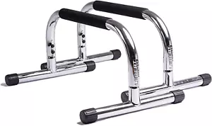 Parallette Push up Bars Dip Station Stand - Perfect for Home and Garage Gym Exer - Picture 1 of 7