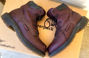 Red Wing Men’s Work Boots SuperSole 2.0 Style 606 SIZE 6D Heavy Duty Comfort USA - Picture 1 of 19