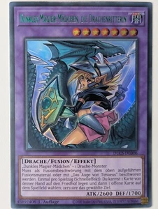 Dunkles Magier-Mädchen, die Drachenritterin DLCS-DE006 Grün Ultra Rare DE NM - Bild 1 von 1