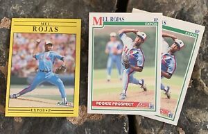 Mel Rojas Baseball Cards. Montreal Expos