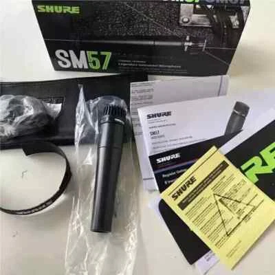 Microphone Shure SM57 SM57-LC Cardioid Dynamic Wired Instrument Microphone UK - Image 1 of 4