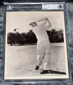 Ben Hogan "Grand Slam of Golf & 9x Major Champion" Signed Auto Photo Beckett BAS - Picture 1 of 4