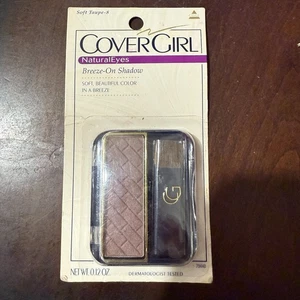 Cover Girl Natural Eyes Breeze-On Shadow Soft Taupe 8 NOS Vtg RARE NEW - Picture 1 of 2