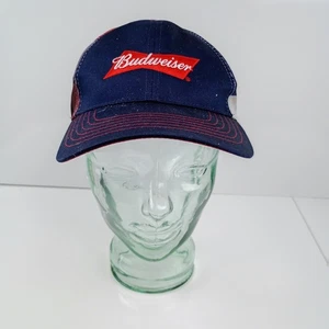 Baseballmütze Budweiser patriotische amerikanische Flagge Druckknopflasche K-Produkte - Bild 1 von 6