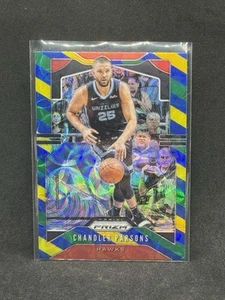 2019-20 Panini Prizm Choice Blue Yellow & Green Prizm Chandler Parsons #140 - Picture 1 of 2
