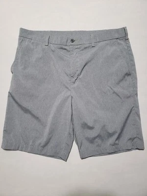 Pantalones Cortos de Golf para Hombre Marca PGA Tour Gris Calentador Talla 38 Frente Plano Chino Transpirable Foto 1 de 4