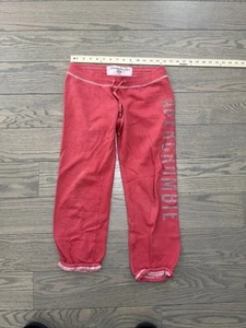 Vintage raro Abercrombie & Fitch donna extra small coulisse felpa joggers - Foto 1 di 6