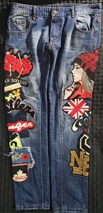 BiePa Jeans Größe 36 Patchwork - Bild 1 von 7