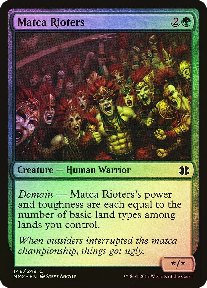 MTG FOIL Matca Rioters  - Modern Masters 2015 #148 - Image 1 of 1