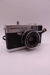 Olympus 35 ECR Analog Kompakt Kamera, E. Zuiko 2,8 / 42 mm Mechanik funktioniert - Bild 1 von 12