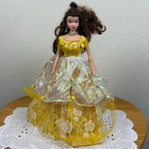 Vintage 90s Broadway Belle Beauty & The Beast Disney Princess 1998 Fashion Doll - Picture 1 of 12
