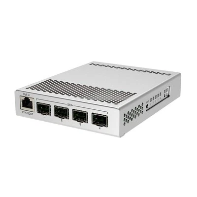 5port Desktop Switch 1 Gigabit Ethernet Port 4 Sfp+ 10gbps Ports crs3051g4s+in - Image 1 of 4