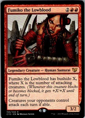 Magic | C15 | Fumiko the Lowblood | 155 | LP - Image 1 of 2