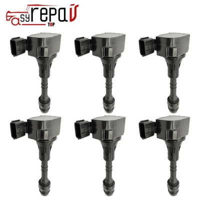 6X Ignition Coil For 2005-2020 Nissan Xterra 4.0L 3954CC V6 224488J11C  - Image 1 of 4