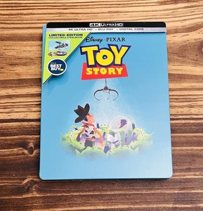 TOY STORY 4K+BLU-RAY Best Buy Steelbook Limited Edition OOP Ships Boxed Disney - Picture 1 of 8