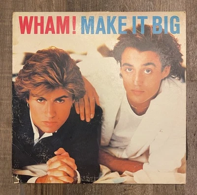Wham!–Make It Big 1984 LP Columbia FC 39595 Vinyl Record Album Freedom - Image 1 of 4
