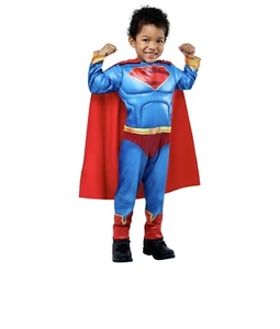 Superman League of Superpets Toddler Size 2T Dress Up Halloween Costume New - Picture 1 of 11