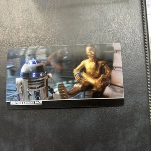 Star Wars The Empire Strikes Back 3d 2010 WideVision Topps #47 R2D2 C3po - Picture 1 of 2