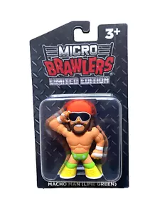 Modellino Micro Brawlers Macho Man (verde lime) edizione limitata - Foto 1 di 2