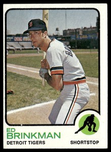 1973 Topps #5 Ed Brinkman  VGEX-B111R3