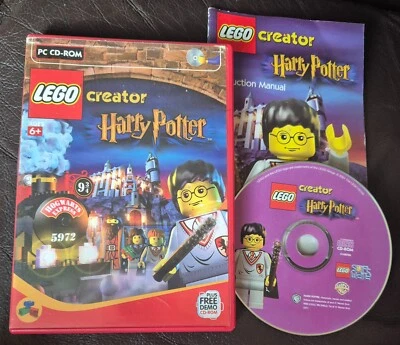 LEGO Creator: Harry Potter (2001) - PC CD-ROM - Complete CIB - Manual - Image 1 of 2