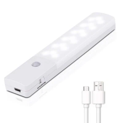 Veilleuse LED Automatique Lampe 18 LED avec Détecteur de Mouvement Lampe Plac... - Photo 1/4