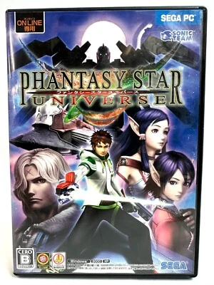 PHANTASY STAR UNIVERSE SEGA PC GAME - Japan NTSC-J - Image 1 of 4