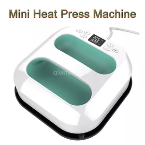 Heat Press Machine Heating Transfer Project DIY Sublimation For T Shirts Hats AU - Picture 1 of 10
