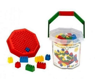 Spiel Steinen im Eimer 60 Stck Ideal für kleinere Kinder da Steine etwas größer  - Bild 1 von 4