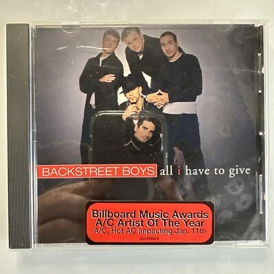 Backstreet Boys All I Have To Give CD Promo Single 42562-2 Foto 1 de 2