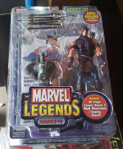 NEW MARVEL LEGENDS HAWKEYE SERIES 7 VII ACTION FIGURE TOYBIZ 2004 NEW - Picture 1 of 1