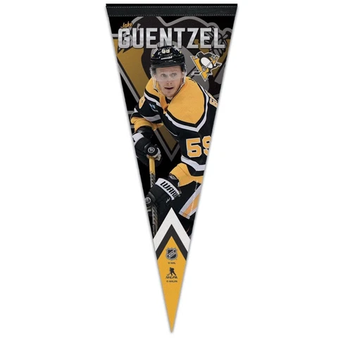 JAKE GUENTZEL PITTSBURGH PENGUINS PREMIUM QUALITY PENNANT 12"X30" BANNER NHL Cover
