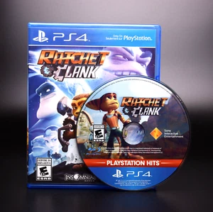 Ratchet & Clank (PlayStation 4 PS4, 2016) No Manual PlayStation Hits Disc Tested - Picture 1 of 6