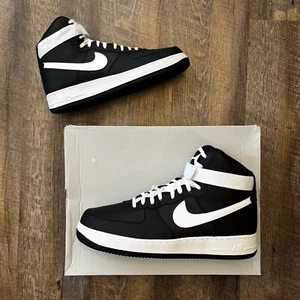 DS NEW Air Force 1 07 High Black White 2017 Size 14 Sneakers w/ Box 315121-040 - Picture 1 of 11