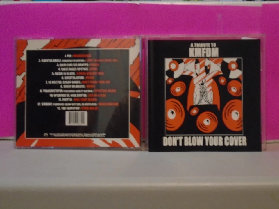 V.A.-A TRIBUTE TO KMFDM-Don't Blow Your Cover-CD-2000 Cleopatra - Image 1 of 1