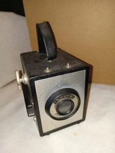 Vintage 1950s Ansco Shur Flash Box Camera Binghamton New York Art Deco - Picture 1 of 6
