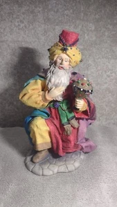 Enesco Hamilton Gifts Nativity Kneeling Wise Man King 8" Christmas 1992 - Picture 1 of 8