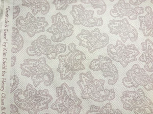 Henry Glass GRATITUDE&GRACE Kim Diehl Cornucopia Floral 1800s Civil War Repro FQ - Picture 1 of 3