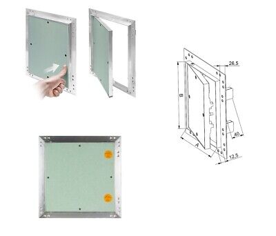 Plasterboard Access Panels Revision Door With Aluminium Frame Inspection Hatch • 49.62€