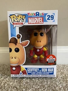 Funko Pop!: Marvel - Geoffrey como Iron Man - Exclusivo Canadian Fan Expo 2018 - Imagen 1 de 6