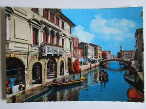 * CARTOLINA CHIOGGIA (VENEZIA) CANAL VENA - VIAGGIATA  - Picture 1 of 1