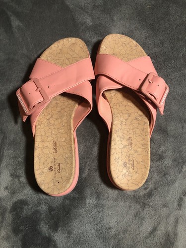 Sandalo corallo Clarks Cloudsteppers Step June Shell donna taglia 9M