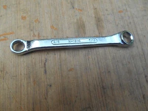S-K Tools 3/8" x 7/16" Box End Wrench 6 Point M-1214 - Picture 1 of 2