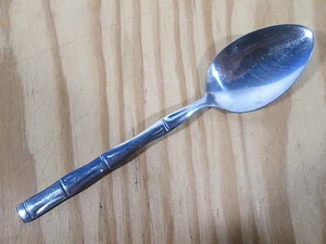 Reed & Barton Royal Bamboo Place / Oval Soup Spoon Rebacraft Stainless Japan - Picture 1 of 5